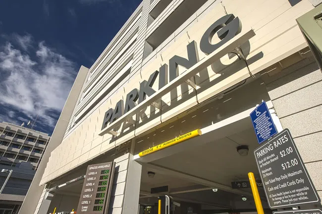 UC Davis Medical Center Parking Garage in Sacramento, CA — Rex Moore electrical project photo 2