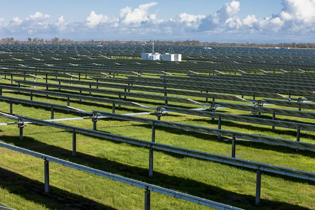 Google Solar Farm in Elk Grove, CA — Rex Moore electrical project photo 2