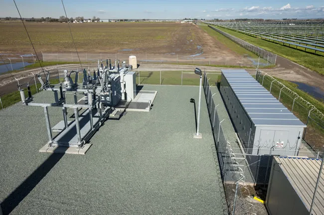 Google Solar Farm in Elk Grove, CA — Rex Moore electrical project photo 3